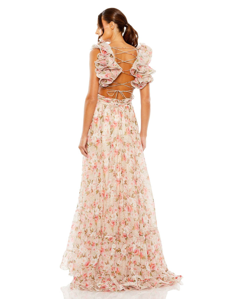 Mac Duggal 68519 Floral-Multi