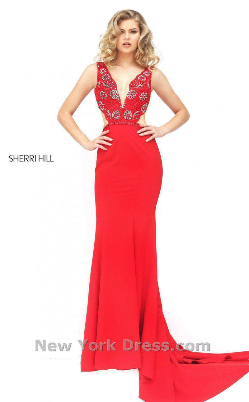 Sherri Hill 50202 Red