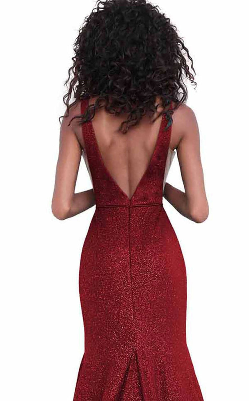 Jovani 68665BG Burgundy