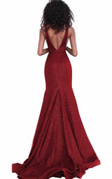 Jovani 68665BG Burgundy