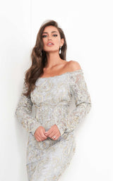 Jovani 68777 Silver-Gold