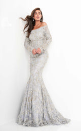 Jovani 68777 Silver-Gold