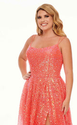 Rachel Allan Curves 70047W Coral-Iridescent