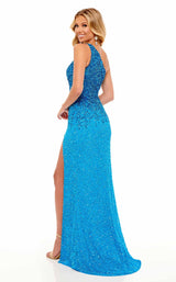 Rachel Allan 70222 Ocean Blue Ombre