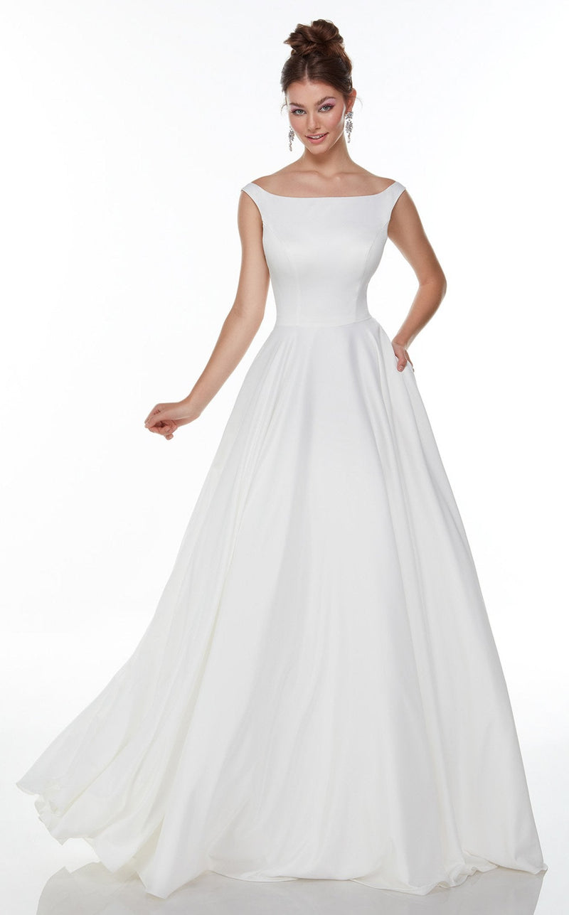 Alyce 7054 Diamond White