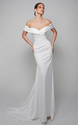 Alyce 7059 Diamond White