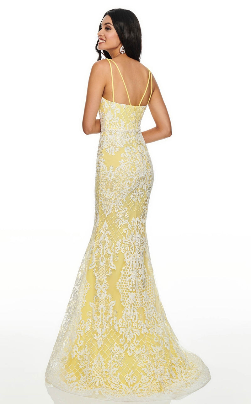 Rachel Allan 7105 Yellow-White