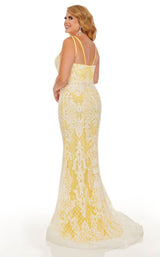 Rachel Allan Curves 7105W Yellow-White