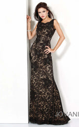 Jovani 71397bg Black-Nude