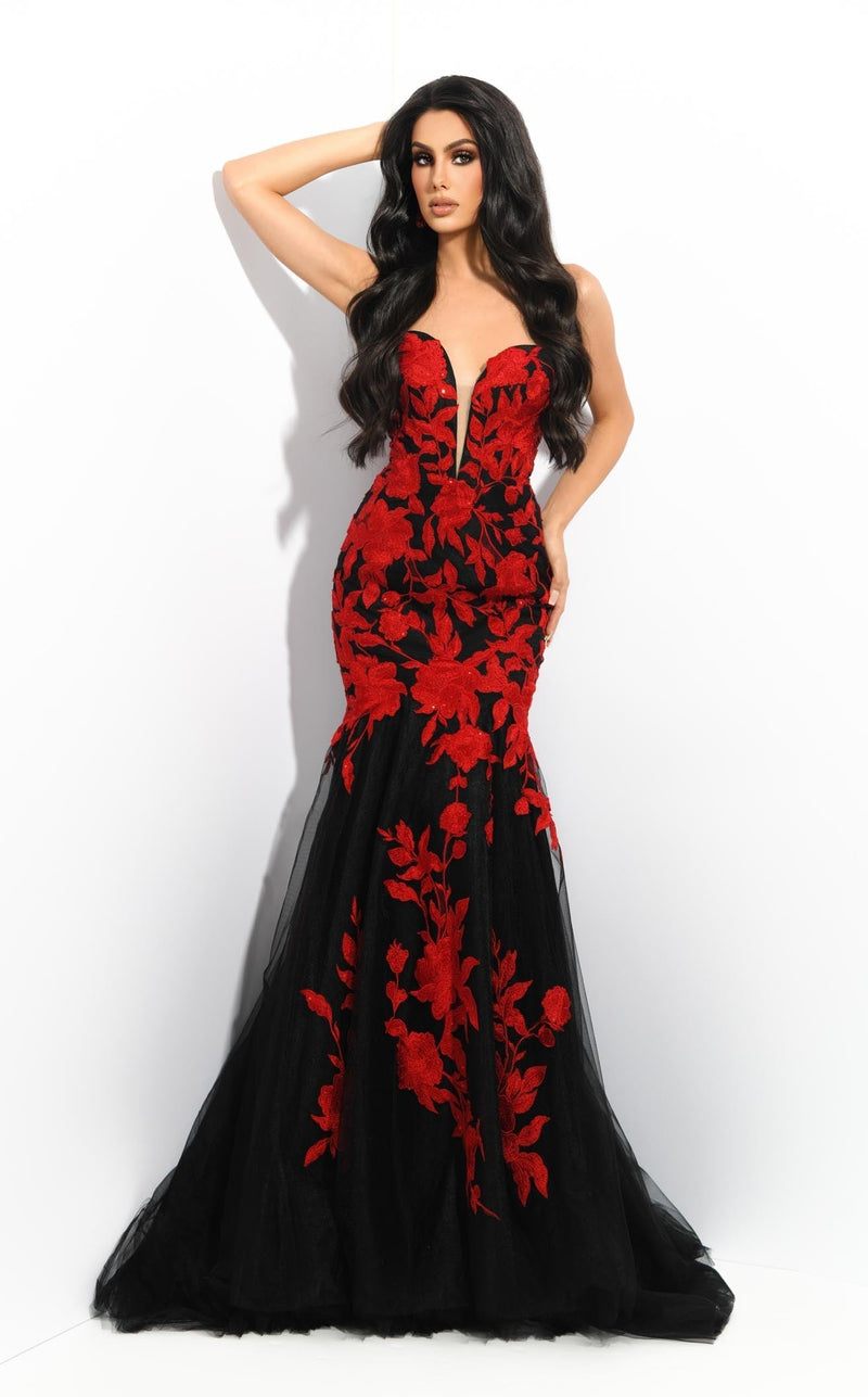 Jasz Couture 7328 Black-Red