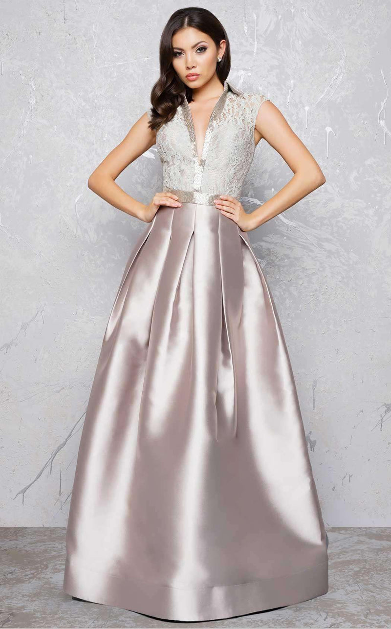 Mac Duggal 80634 Platinum