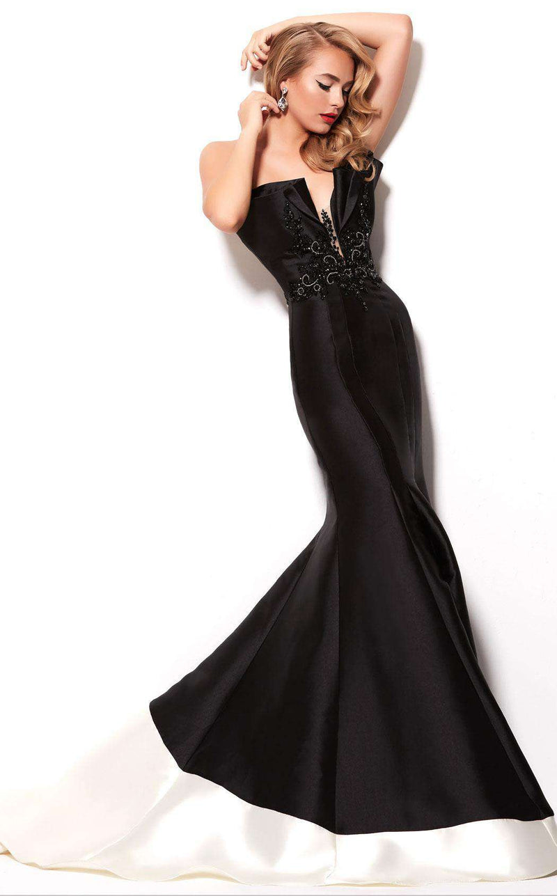 Mac Duggal 82543 Black/White