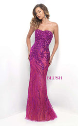 Blush 11242 Fuchsia/Nude