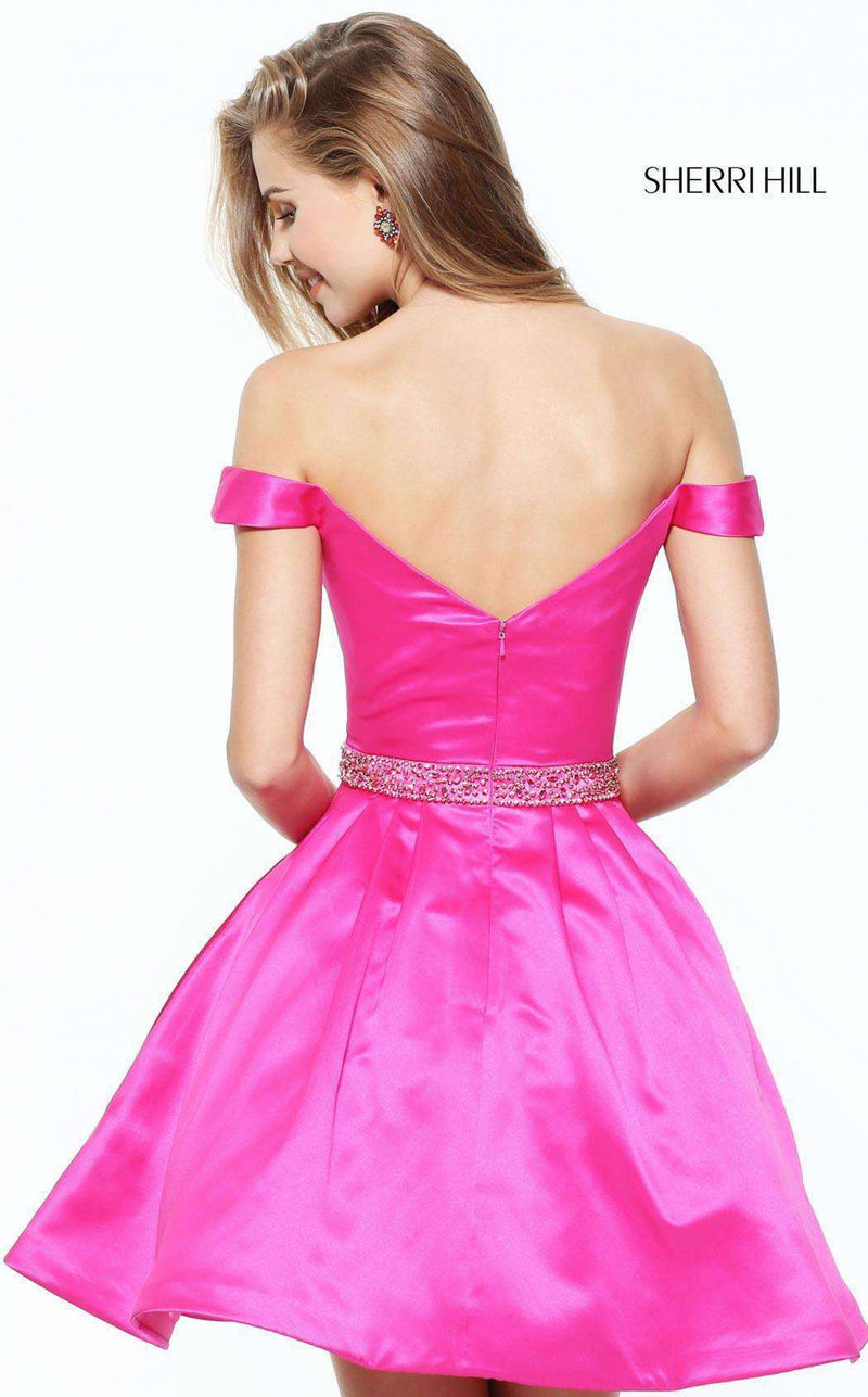 Sherri Hill 50815 Fuchsia