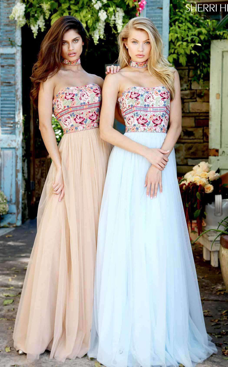 Sherri Hill 50873 Nude/Multi