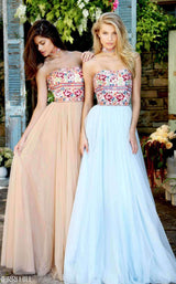 Sherri Hill 50873 Nude/Multi