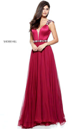 Sherri Hill 51137 Wine