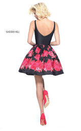 Sherri Hill 51180 Black/Red