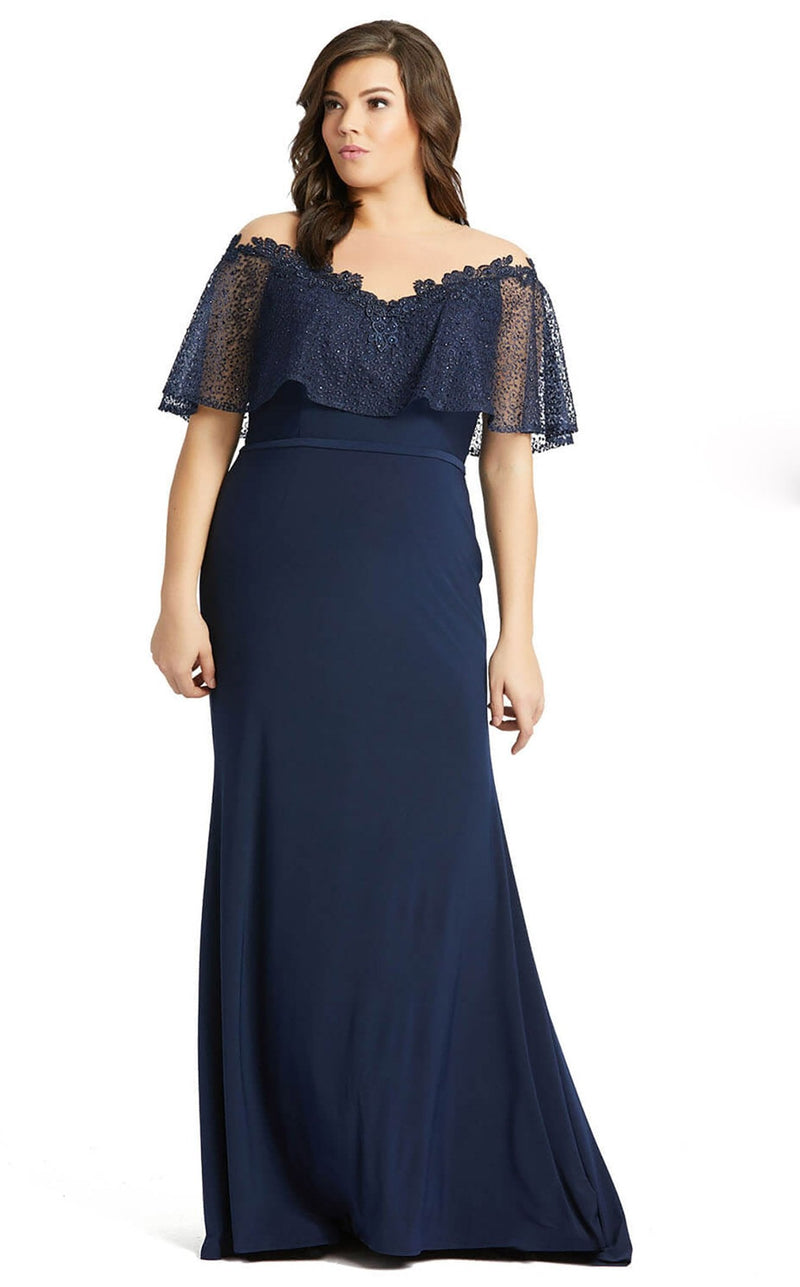 Mac Duggal Fabulouss 77665F Navy