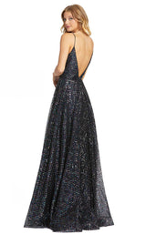 Mac Duggal 77758M Black/Iridescent