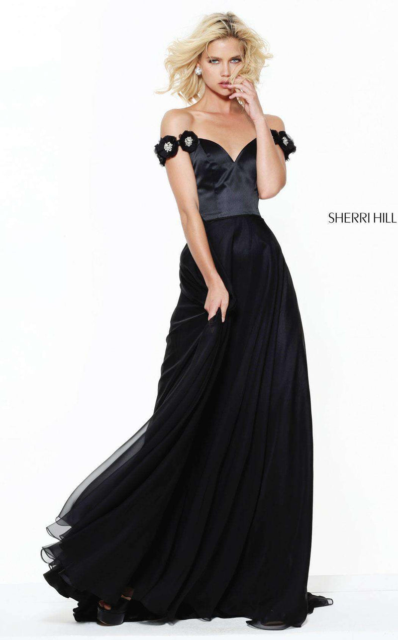 Sherri Hill 50947 Black