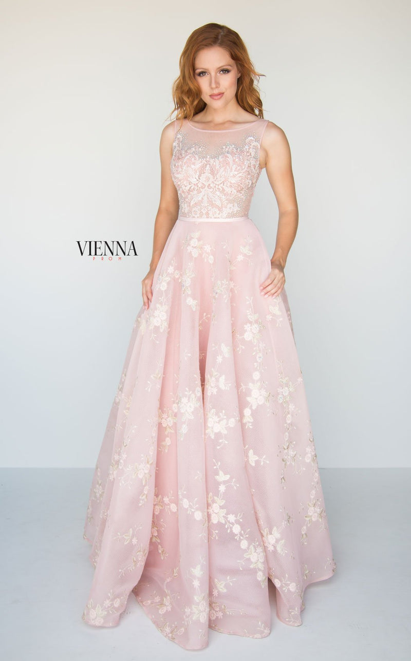 Vienna Prom V7807 Pink