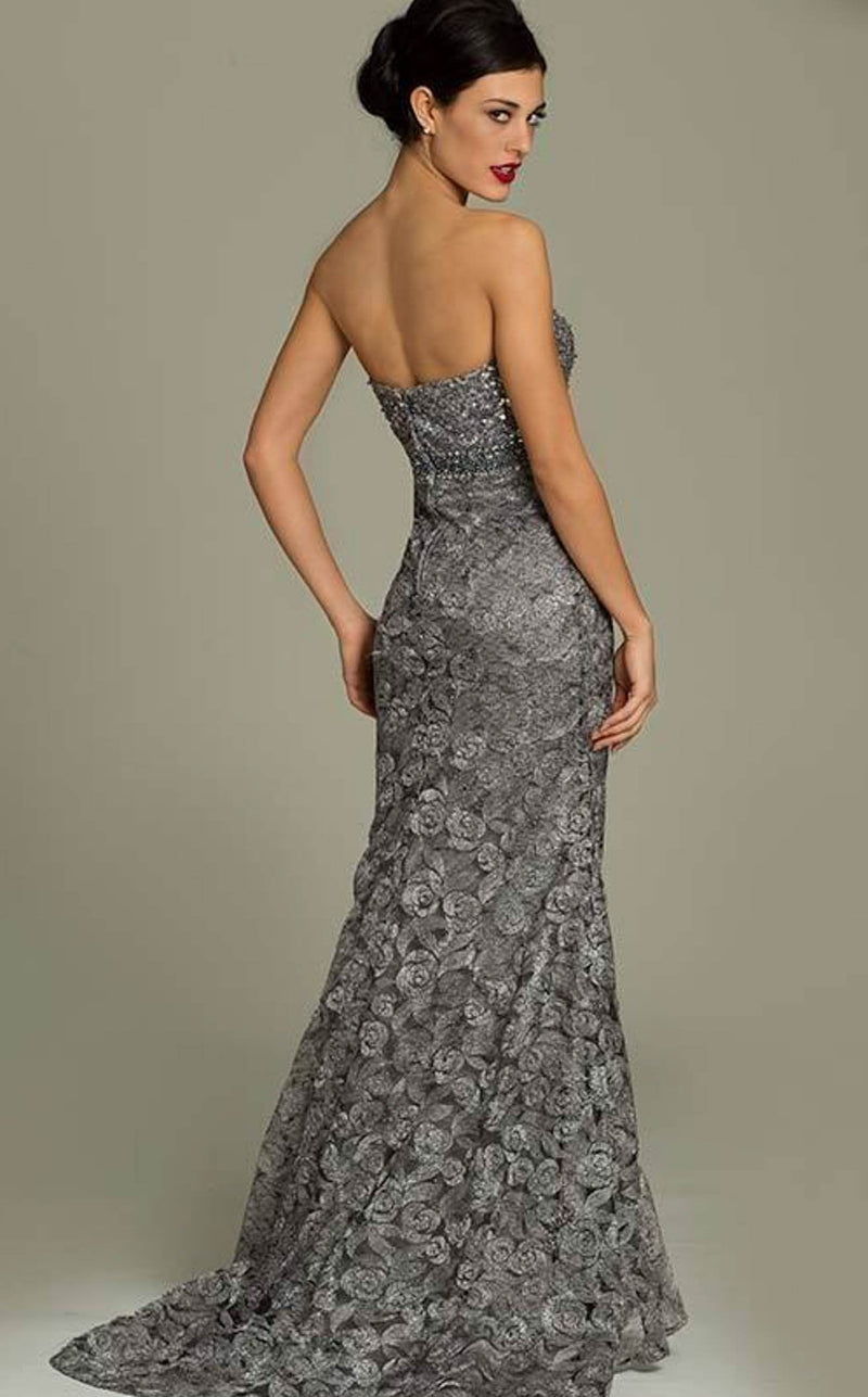 Jovani 78203bg Grey