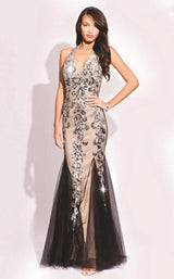 Jovani 79062bg Black/Silver