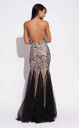 Jovani 79062bg Black/Silver