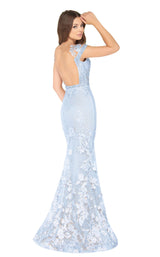 Mac Duggal 79182D Powder Blue