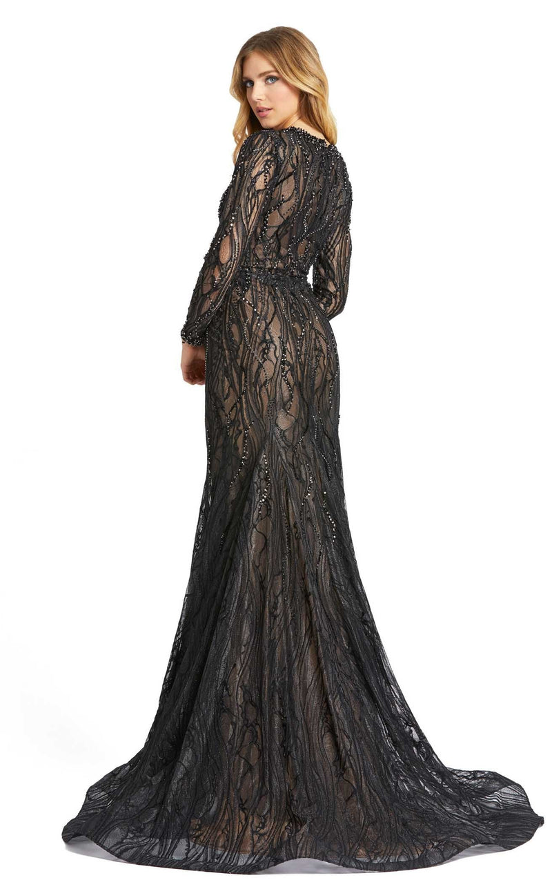 Mac Duggal 79291 Black-Nude