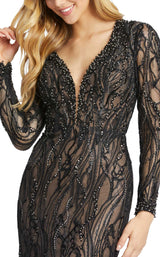 Mac Duggal 79291 Black-Nude