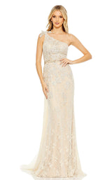 Mac Duggal 79315 Ivory/Nude