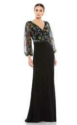 Mac Duggal 79379 Black Multi