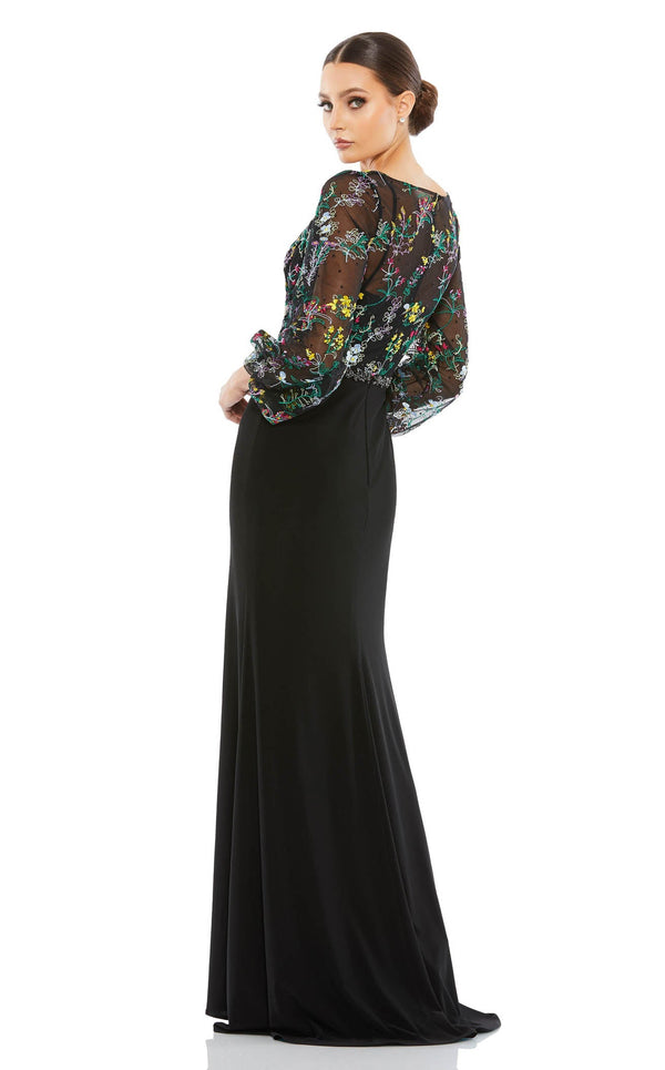 Mac Duggal 79379 Black Multi