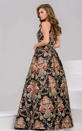 Jovani 48394 Black/Multi