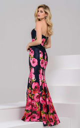 Jovani 47807 Navy/Multi