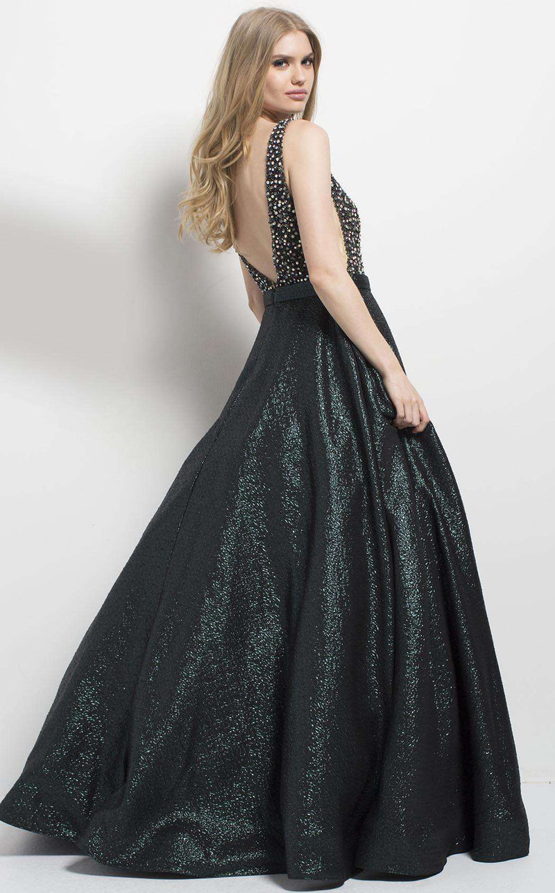 Jovani 49220 Black/Green