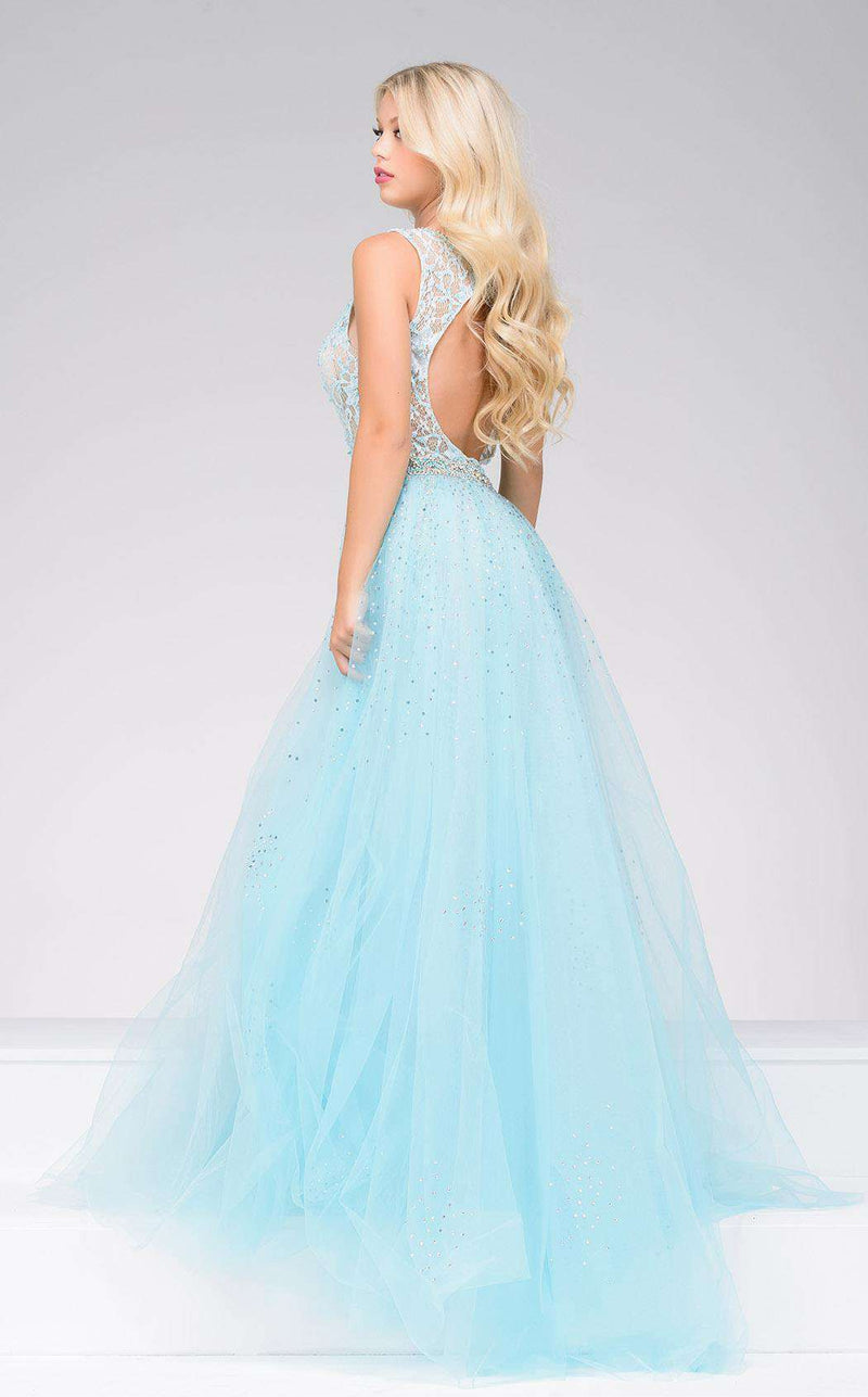 Jovani 36805 Aqua