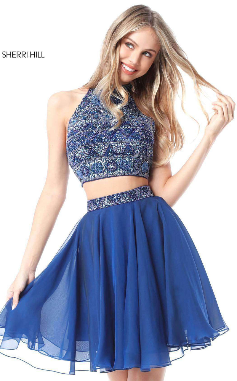 Sherri Hill 51297 Blue