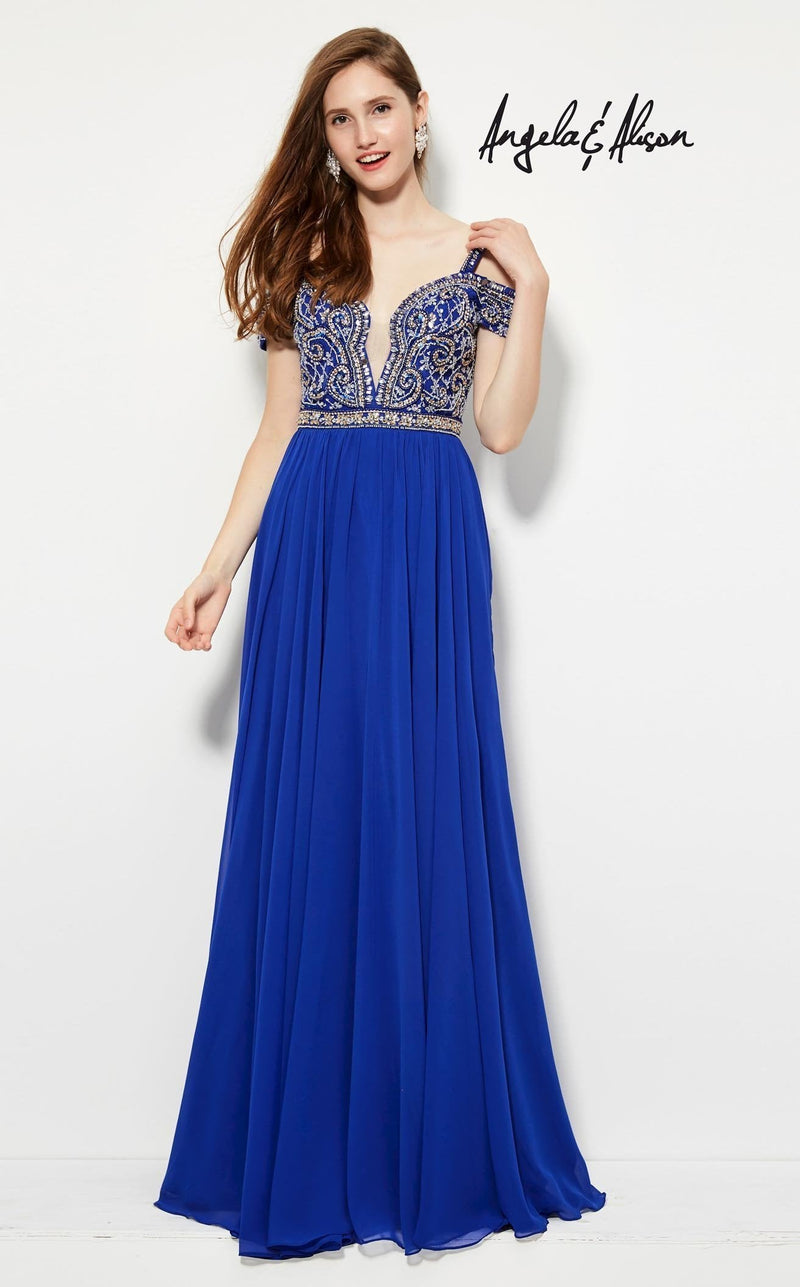 Angela and Alison 81081 Royal Blue