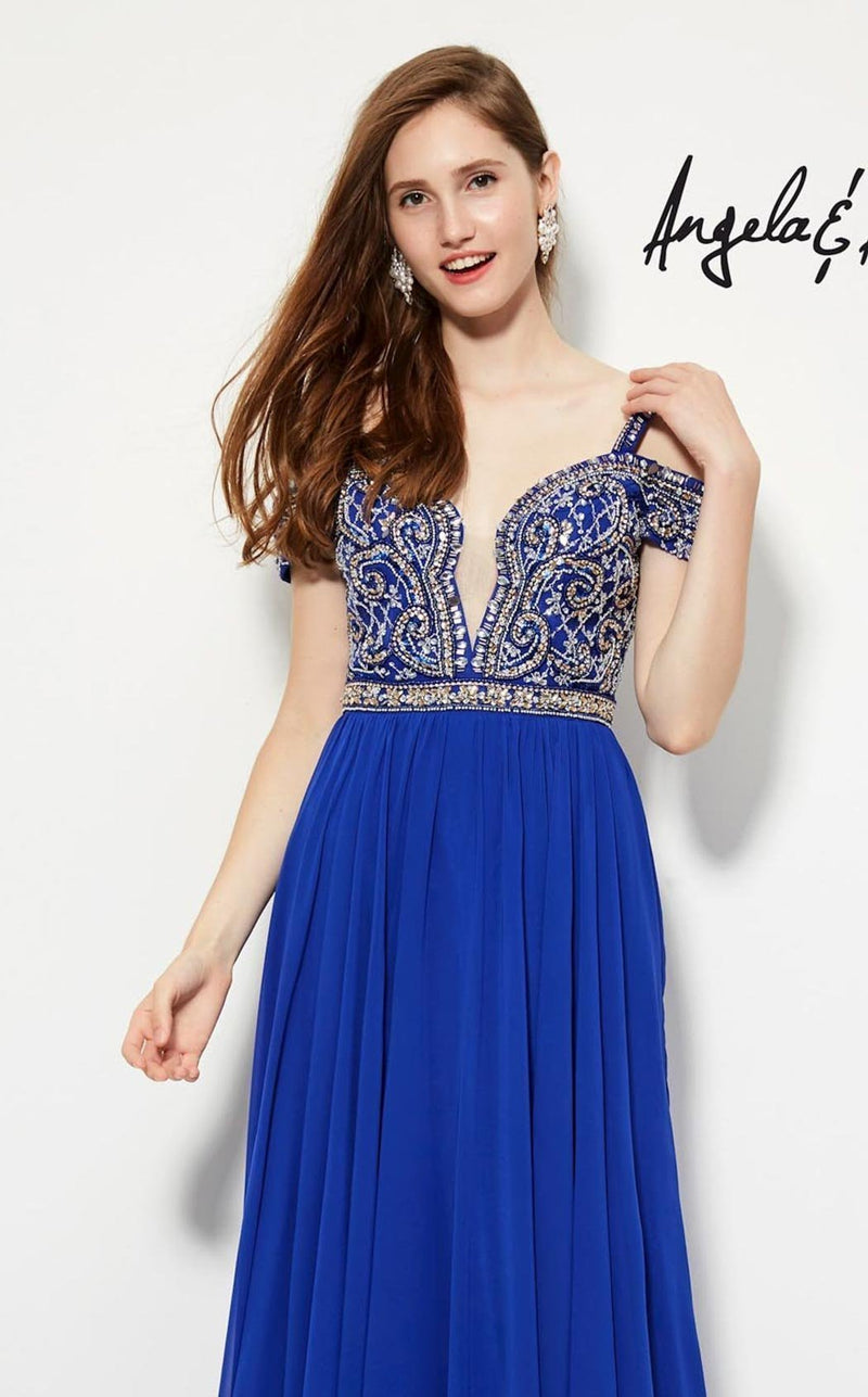 Angela and Alison 81081 Royal Blue