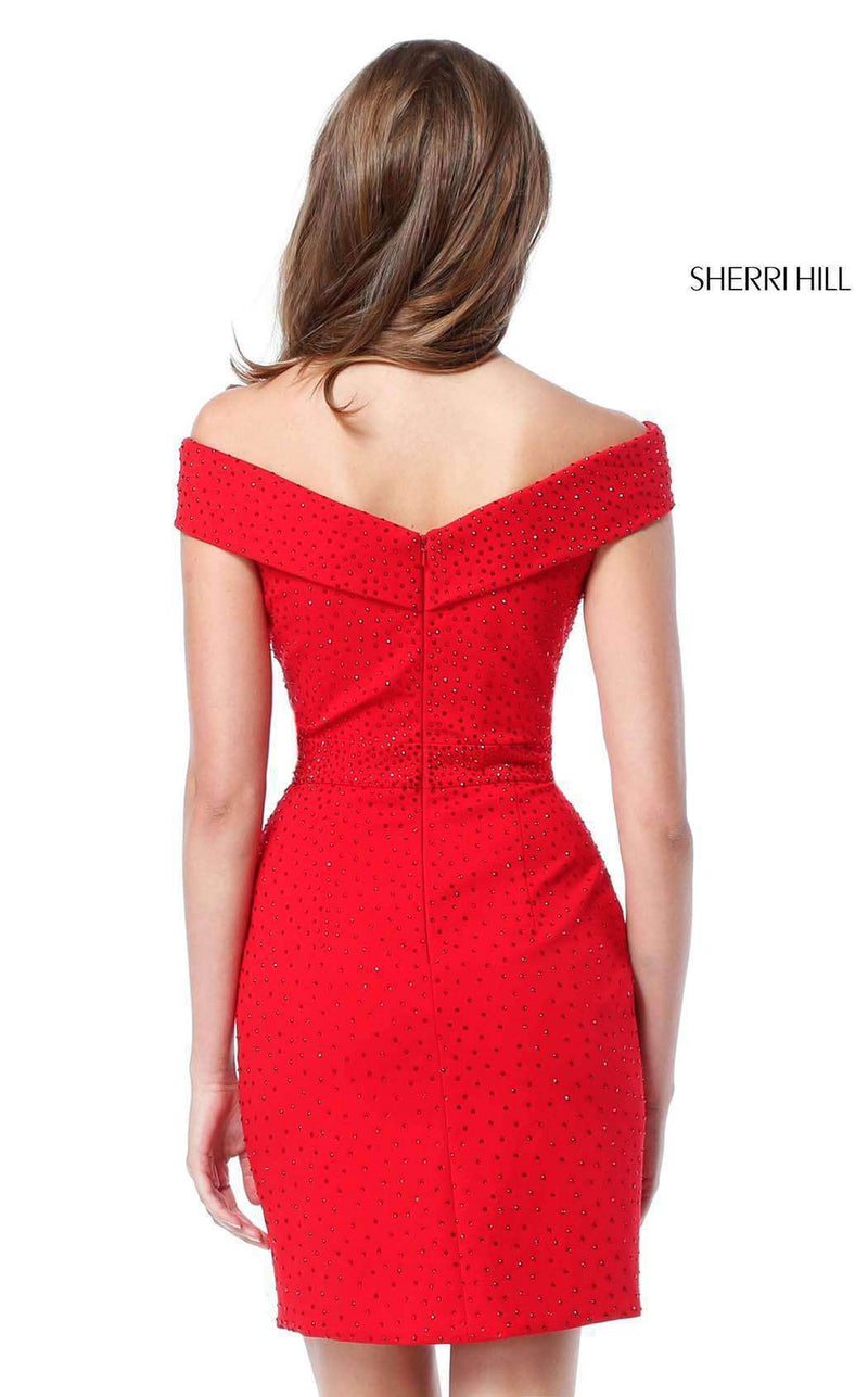 Sherri Hill 51425 Red