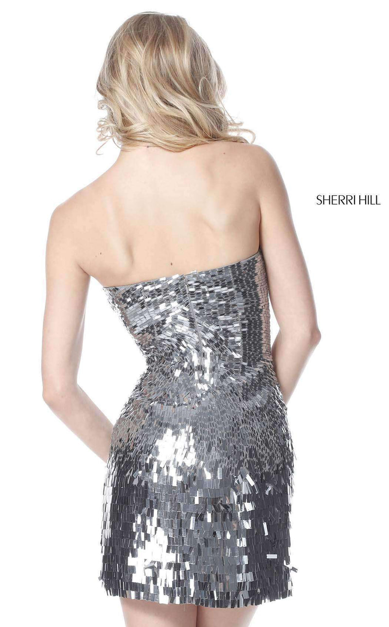 Sherri Hill 51547 Gunmetal