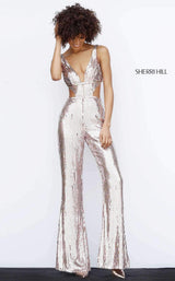 Sherri Hill 51350 Rose Gold