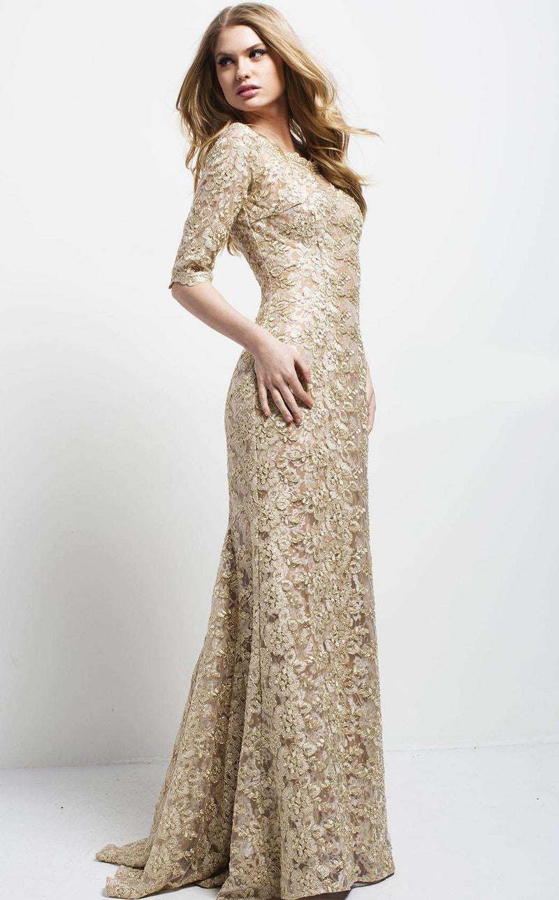 Jovani 50156 Gold