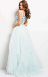 Jovani 50229 Aqua