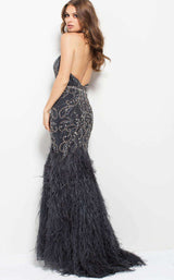 Jovani 51501 Charcoal