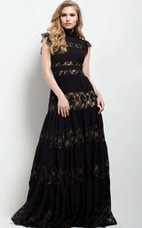 Jovani 51647 Black/Nude