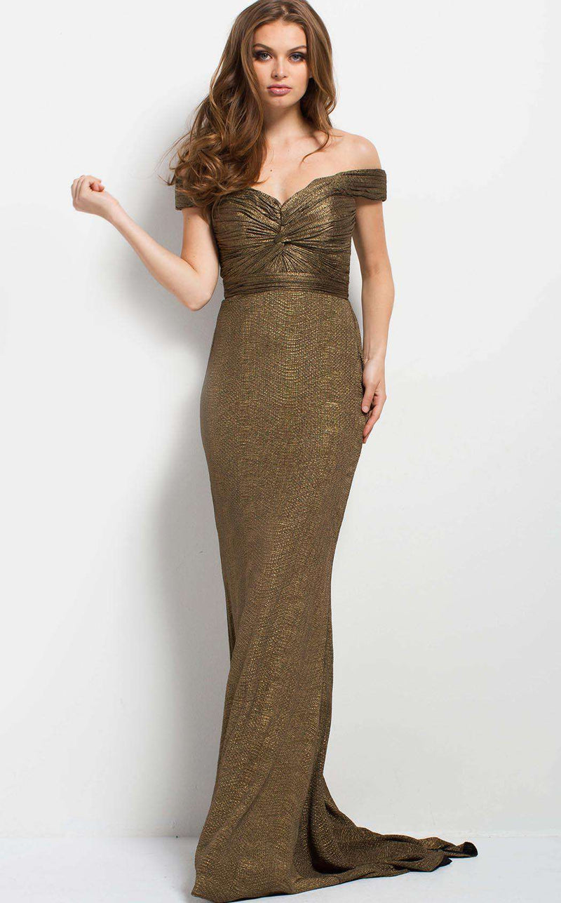 Jovani 45156 Gold